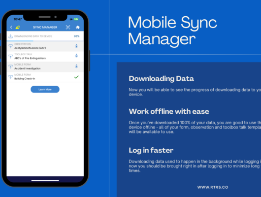 , Updated Mobile Sync Manager