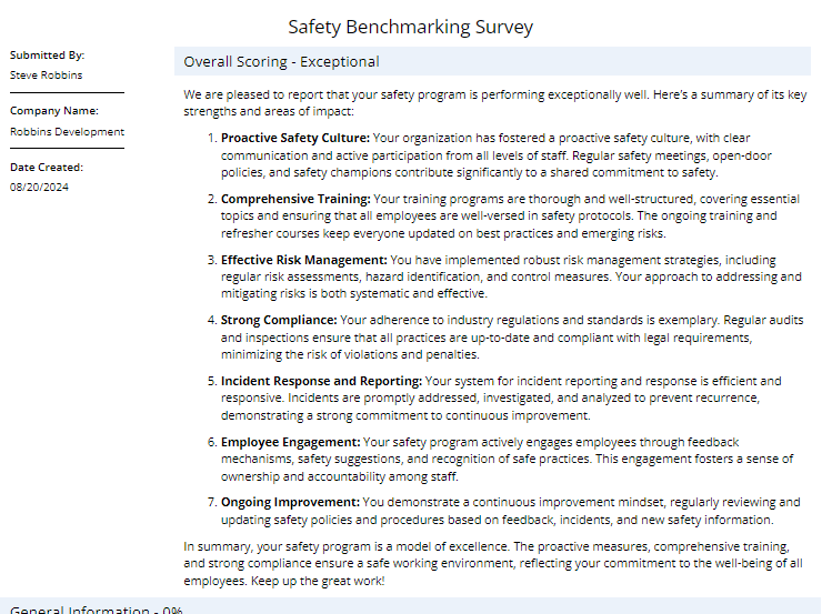 , New Automated Risk Assessments Module