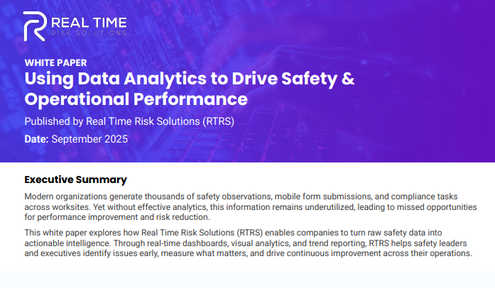 , Using Data Analytics to Drive Safety &#038; Operational Performance